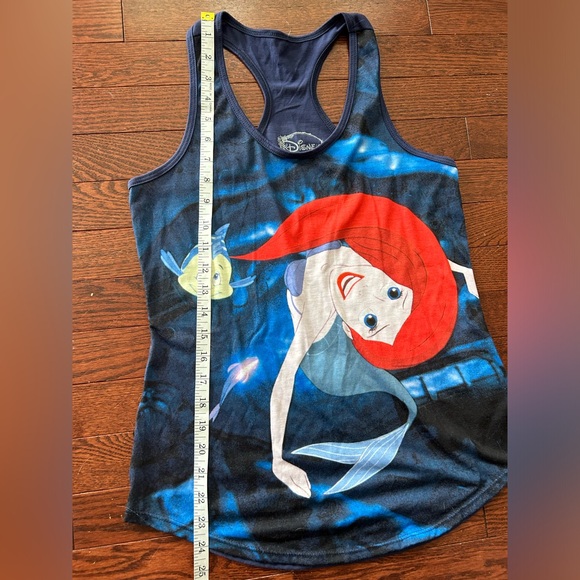 EUC Hot Topic DISNEY Tank Top Size Small The Little Mermaid - Picture 4 of 6